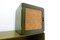 Mid-Century Modular Green Wooden Cube Shelves by Derk Jan De Vries, 1960s, Set of 5 4