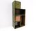 Mid-Century Modular Green Wooden Cube Shelves by Derk Jan De Vries, 1960s, Set of 5 14