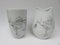 German Handpainted Vases from Hutschenreuther, 1950s, Set of 2, Image 2