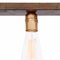 3406-6 Raad Ceiling Lamp in Raw Brass and Oxidized Iron from Konsthantverk 4