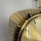 Hollywood Regency German Brass Wall Clock from Atlanta Kienzle, 1950s 12