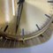 Hollywood Regency German Brass Wall Clock from Atlanta Kienzle, 1950s, Image 9