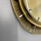Hollywood Regency German Brass Wall Clock from Atlanta Kienzle, 1950s 13