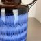 Large Pottery Fat Lava Multi-Color Floor Vase 408-40 by Scheurich, 1970s 8
