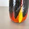 Deutsche Super Color Fat Lava Vase von Scheurich, 1970er 6