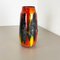 German Super Color Fat Lava Vase Scheurich, 1970s 3