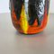 Deutsche Super Color Fat Lava Vase von Scheurich, 1970er 13