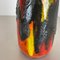 Deutsche Super Color Fat Lava Vase von Scheurich, 1970er 11