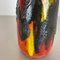German Super Color Fat Lava Vase Scheurich, 1970s, Image 11