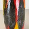 German Super Color Fat Lava Vase Scheurich, 1970s 8