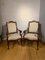 Vintage Solid Mahogany Armchairs, Set of 2 1