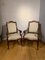 Vintage Solid Mahogany Armchairs, Set of 2, Image 1