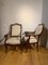 Vintage Solid Mahogany Armchairs, Set of 2, Image 2