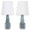 Mid-Century Danish Table Lamps by Einar Johansen for Soholm, Set of 2 1