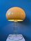 Lámpara de mesa Mushroom de cromo de Herdas, años 70, Imagen 3