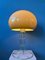 Mushroom Table Lamp in Chrome from Herdas, 1970s 3