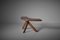 French Desk in Solid Elm by Pierre Chapo, 1960s, Image 4