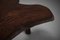 Olive Wooden Live Edge Coffee Table, 1960s, Image 2