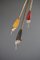 Lámpara de araña Sputnik Mid-Century multicolor, Imagen 4