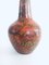 Midcentury Art Studio Pottery Tall Fluted Hooped Vase, 1960s 5