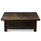 Dark Elm Two Drawer Coffee Table 2