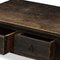 Dark Elm Two Drawer Coffee Table 6