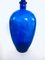 Midcentury Italian Design Empoli Glass Xl Genie Decanter Bottle, Italy 1960s 2