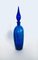 Midcentury Italian Design Empoli Glass Xl Genie Decanter Bottle, Italy 1960s, Image 6