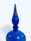 Midcentury Italian Design Empoli Glass Xl Genie Decanter Bottle, Italy 1960s 3