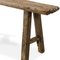 Rustic a-Frame Antique Bench 2