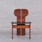 Mid-Century Italian Dining Chairs Africa by Tobia & Afra Scarpa for Maxalto, Set of 6, Image 4