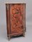 French Inlaid Tulipwood and Marble Top Corner Cupboard, 1700s, Image 8