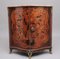 French Inlaid Tulipwood and Marble Top Corner Cupboard, 1700s, Image 1