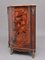 French Inlaid Tulipwood and Marble Top Corner Cupboard, 1700s, Image 6