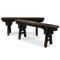 Antique Chinese Dark Elm Benches, Set of 2 1