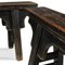 Antique Chinese Dark Elm Benches, Set of 2 4