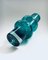 Mid-Century Modern Scandinavian Green Hooped Glass Vase by Tamara Aladin for Riihimaki, Finland, 1960s 1