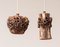 Lámparas colgantes brutalistas esféricas y cilíndricas de cerámica de Bodil Marie Nielsen, Dinamarca, década de 1060. Juego de 2, Imagen 20