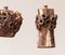 Brutalistische Keramik Zylinder und Spherica Hängelampen von Bodil Marie Nielsen, Dänemark, 1060er, 2er Set 2