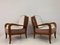 Italian Armchairs in Pink and White Velvet, 1950s, Set of 2, Image 5