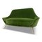 Italian Sofa in Green Cotton Velvet, 1960s, Image 10