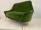 Italian Sofa in Green Cotton Velvet, 1960s, Image 3