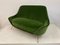 Italian Sofa in Green Cotton Velvet, 1960s 8