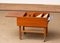 Teak and Oak Side Table with Magazine Storage and Sliding Top, Denmark, 1960s, Image 4