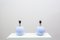 Blue Ceramic Table Lamps, 1970s, Set of 2, Image 2