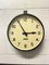 Reloj de fábrica industrial vintage grande de Gents of Leicester, años 40, Imagen 2