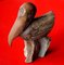 Pelikanfigur aus Eisen & Holz von G. Mendoza, 1950er 1