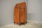 Mueble redondo de madera nudosa de nogal, años 20, Imagen 3
