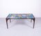 Ceramic Mosaic Tile Coffee Table With Bird Motif, 1970s, Image 1