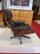 Palisander & Leather Chair by Charles & Ray Eames for Herman Miller 8